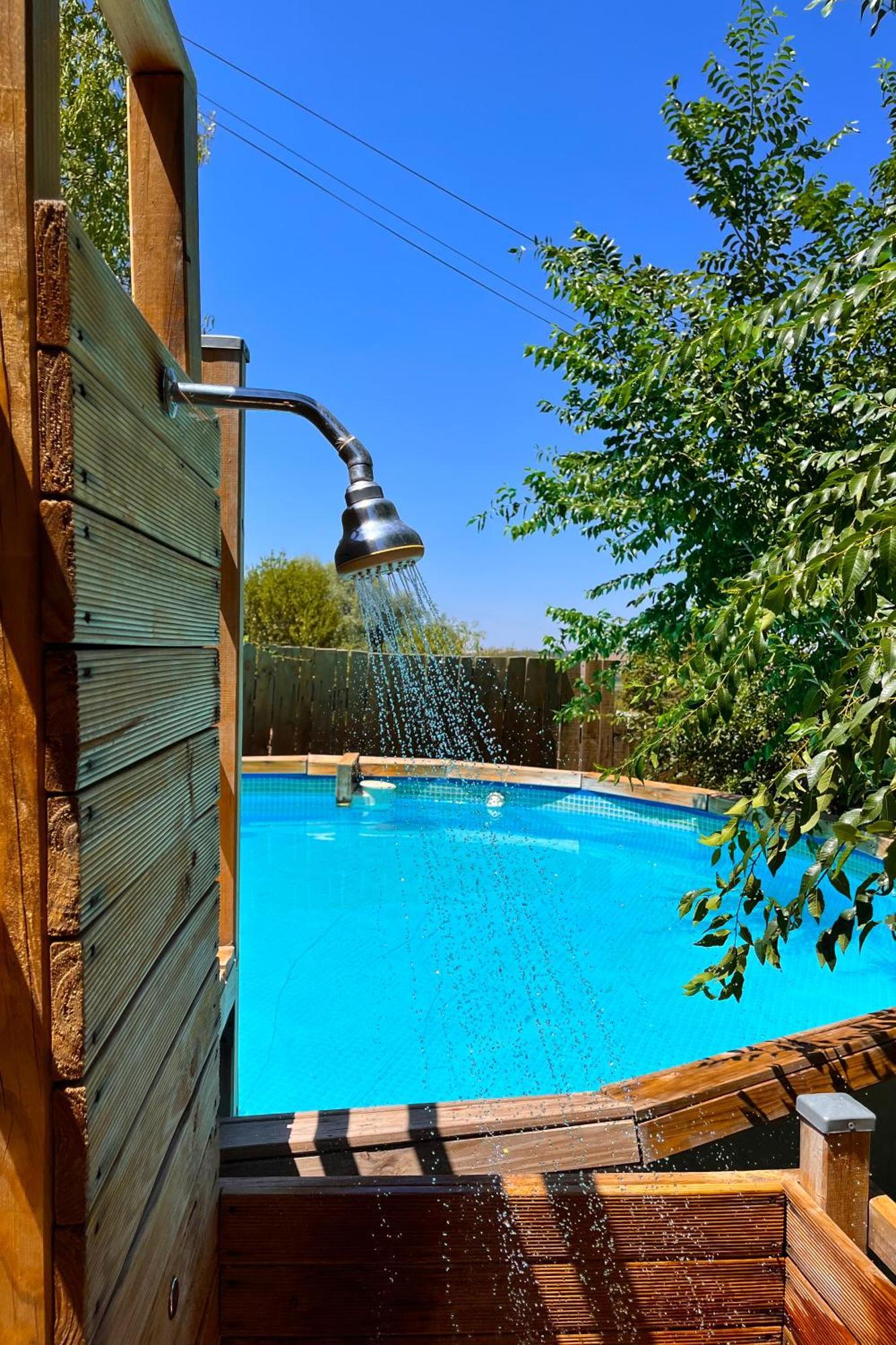 Fee4Me Cabin With Pool And Garden San Martín de la Vega Eksteriør billede